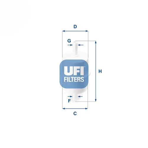 Palivový filter UFI 31.028.00