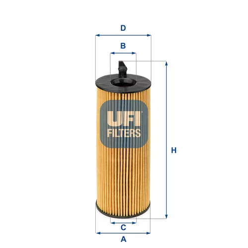 Olejový filter UFI 25.084.00