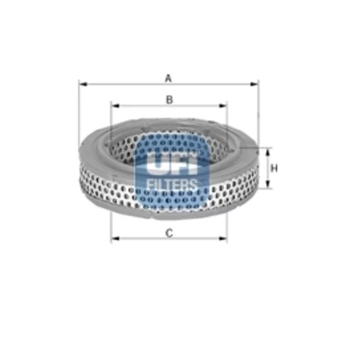 Vzduchový filter UFI 27.898.00