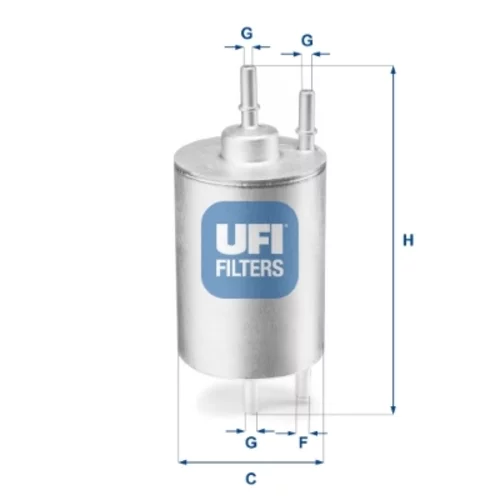 Palivový filter UFI 31.958.00