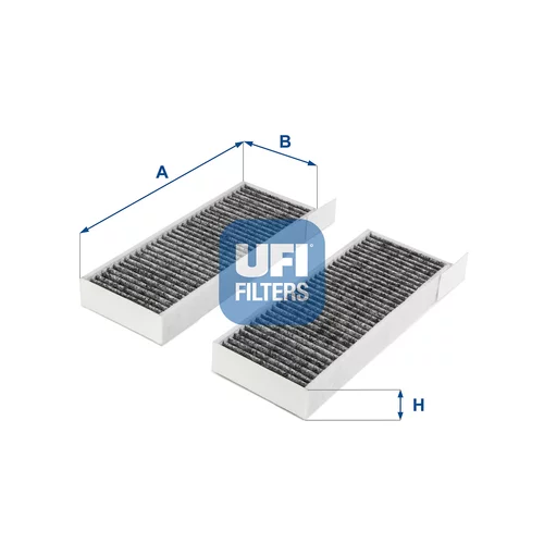 Filter vnútorného priestoru UFI 54.254.00