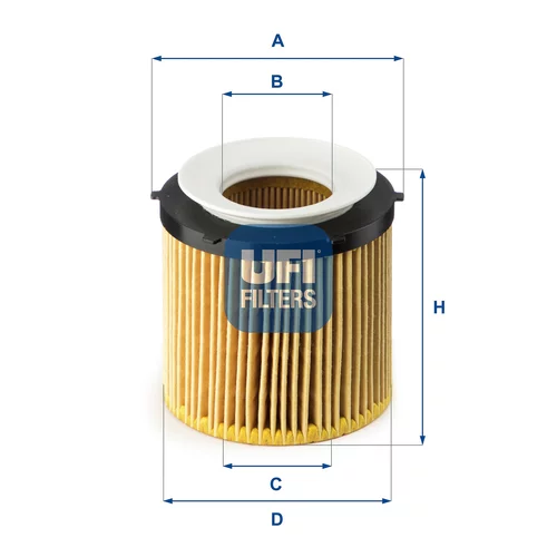 Olejový filter UFI 25.179.00