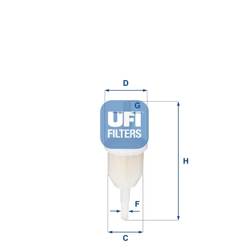 Palivový filter UFI 31.009.00