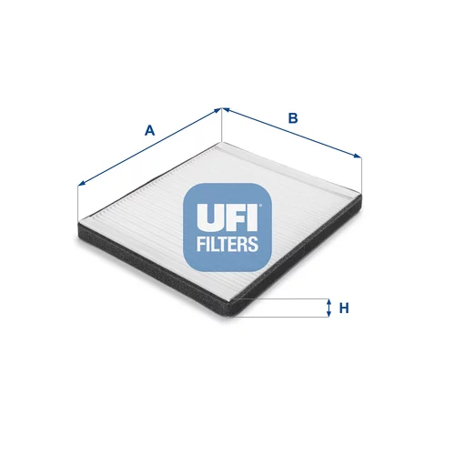 Filter vnútorného priestoru UFI 53.075.00