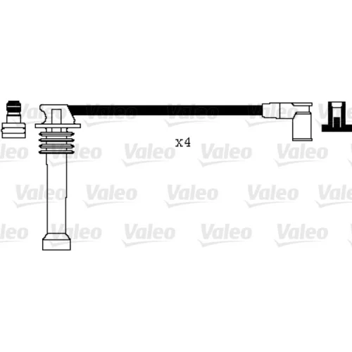 Sada zapaľovacích káblov VALEO 346008