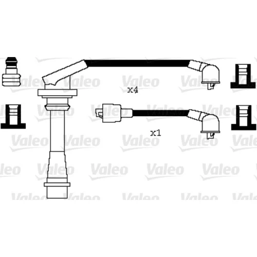 Sada zapaľovacích káblov VALEO 346076