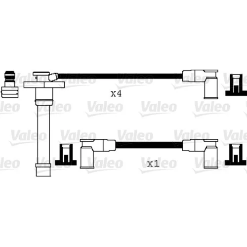 Sada zapaľovacích káblov VALEO 346102