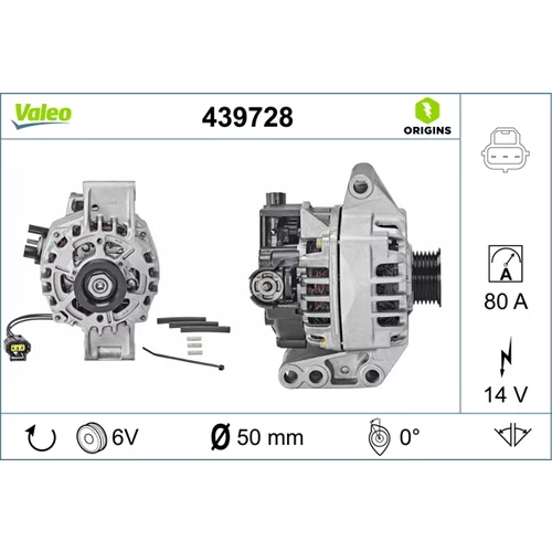 Alternátor VALEO 439728