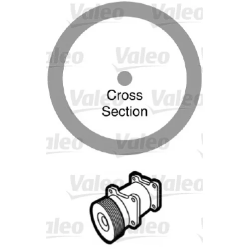 Tesnenie trubiek chladenia VALEO 509175