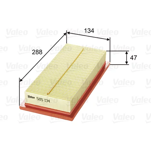 Vzduchový filter VALEO 585134