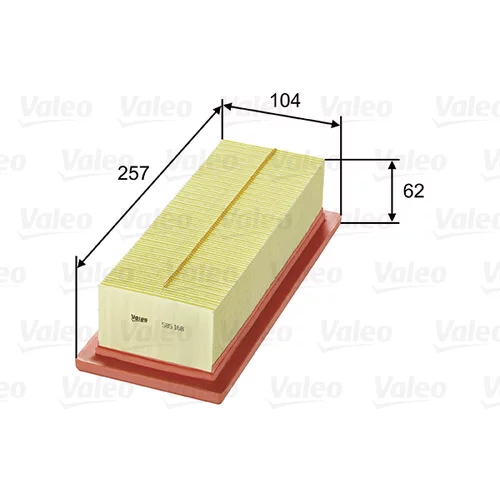 Vzduchový filter VALEO 585168