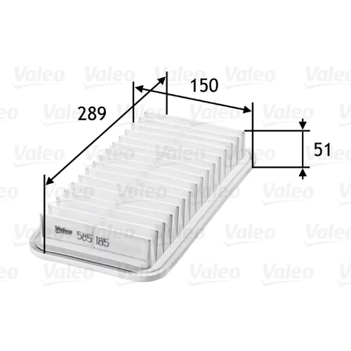 Vzduchový filter VALEO 585185