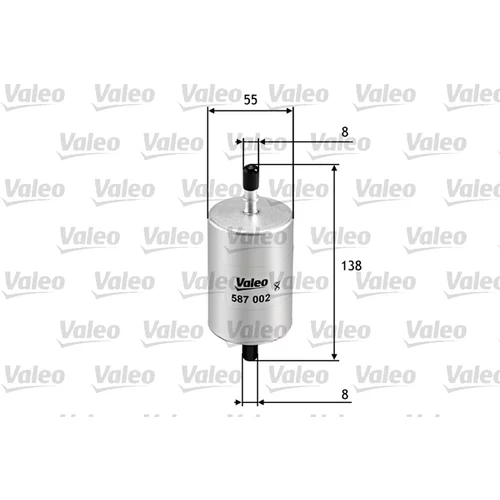 Palivový filter 587002 /VALEO/