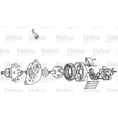 Alternátor VALEO A13E24