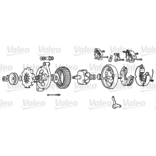 Alternátor VALEO A13N119