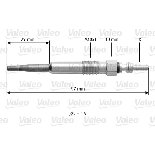 Žeraviaca sviečka VALEO 345125
