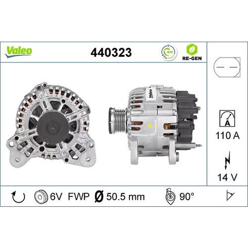 Alternátor VALEO 440323