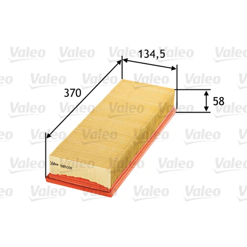 Vzduchový filter VALEO 585031