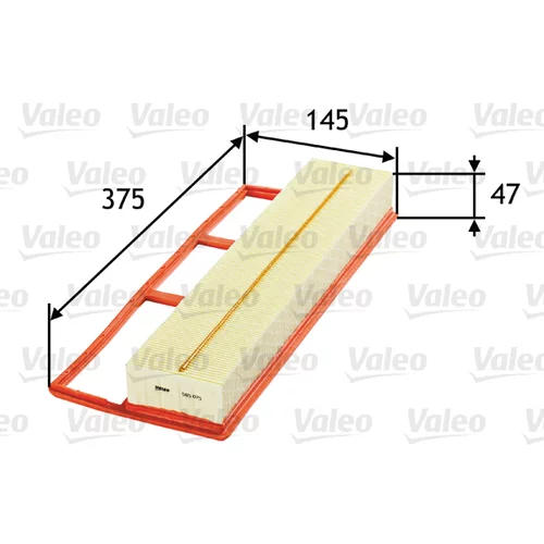 Vzduchový filter VALEO 585075