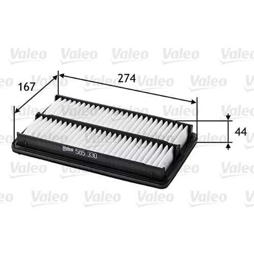 Vzduchový filter VALEO 585330