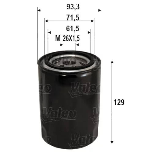 Olejový filter VALEO 586095