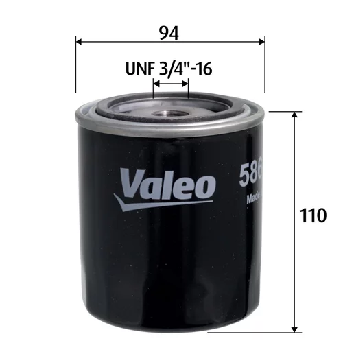 Olejový filter VALEO 586134