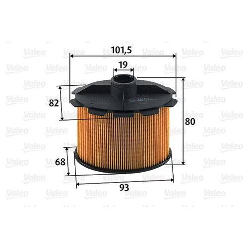 Palivový filter VALEO 587905