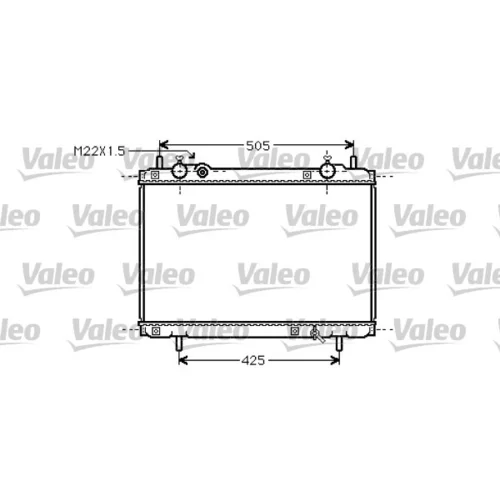 Chladič motora VALEO 731974