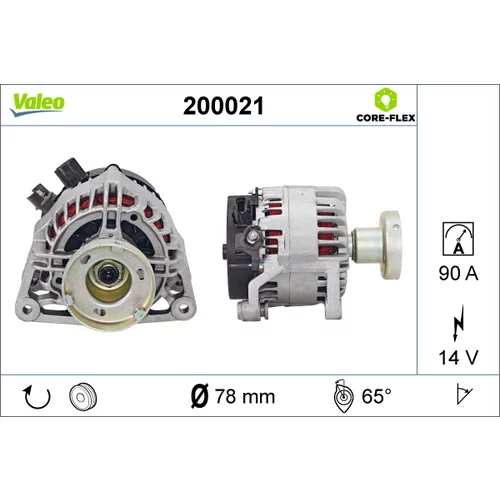 Alternátor VALEO 200021