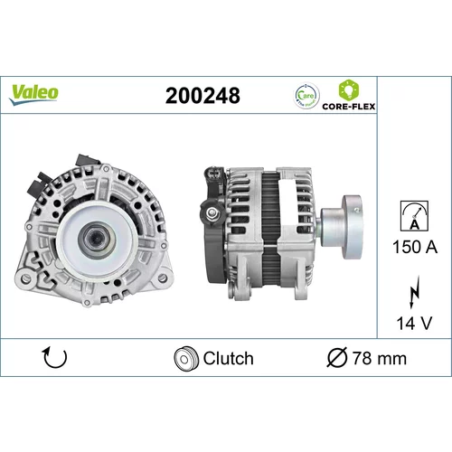 Alternátor VALEO 200248