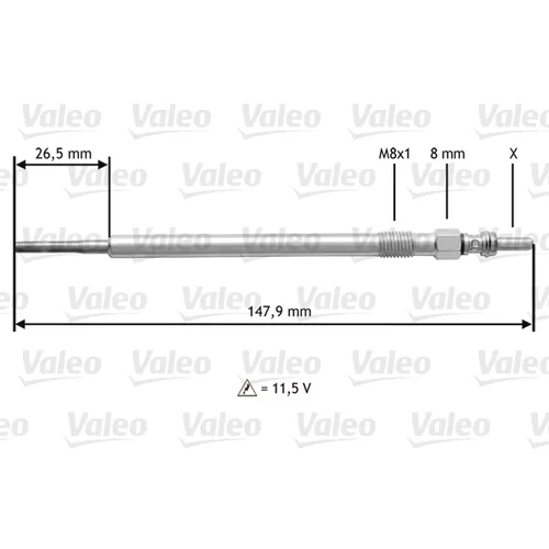 Žeraviaca sviečka VALEO 345204