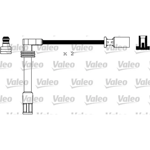 Sada zapaľovacích káblov 346126 /VALEO/