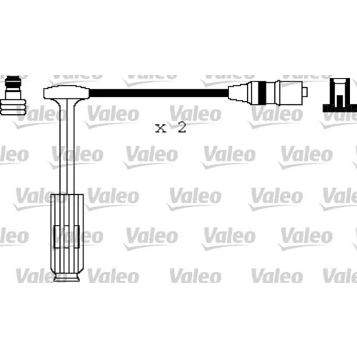 Sada zapaľovacích káblov VALEO 346145