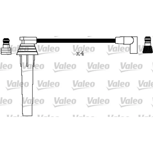 Sada zapaľovacích káblov VALEO 346185