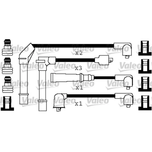 Sada zapaľovacích káblov VALEO 346253