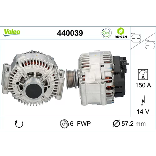 Alternátor VALEO 440039