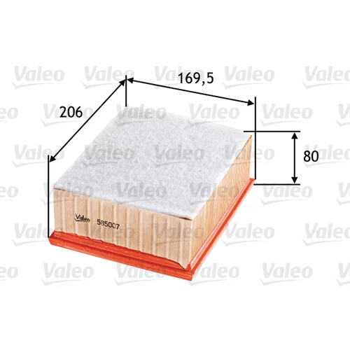 Vzduchový filter VALEO 585007