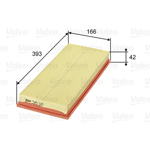 Vzduchový filter VALEO 585120