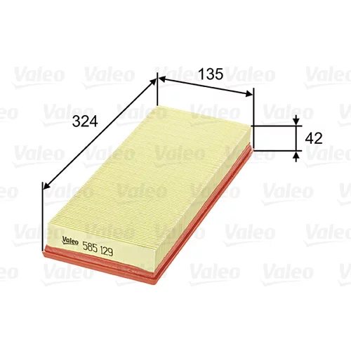 Vzduchový filter VALEO 585129