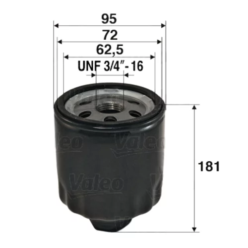 Olejový filter 586056 /VALEO/