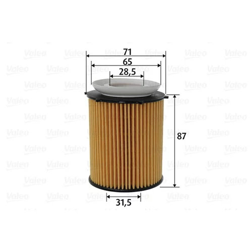 Olejový filter VALEO 586618