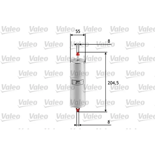 Palivový filter VALEO 587015