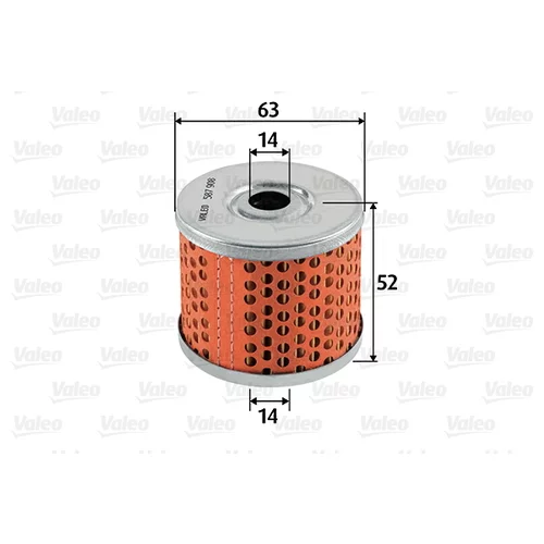 Palivový filter VALEO 587908