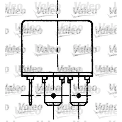 Relé pracovného prúdu VALEO 643818