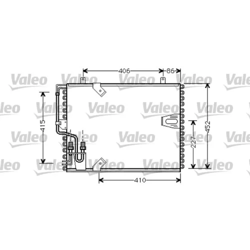 Kondenzátor klimatizácie VALEO 816874