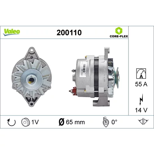 Alternátor VALEO 200110