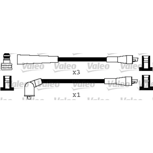 Sada zapaľovacích káblov VALEO 346536