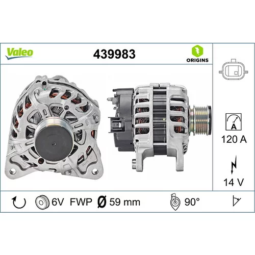 Alternátor VALEO 439983