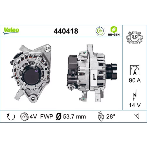 Alternátor VALEO 440418