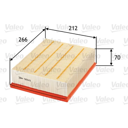 Vzduchový filter VALEO 585043